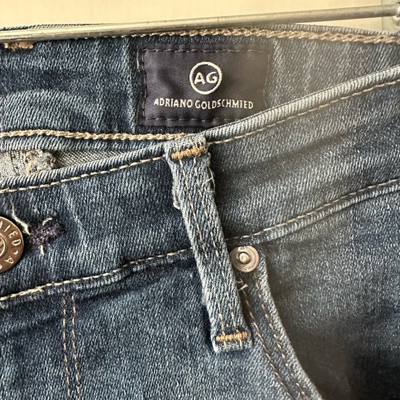 AG Adriano Goldschmied Dark Blue Skinny Jeans - Picture 2 of 7